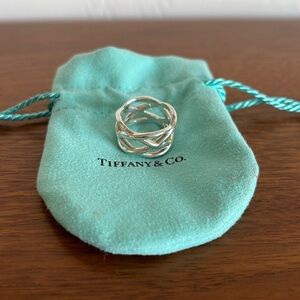 Tiffany & Co sterling silver “Celtic Knot” ring